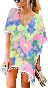 img 3 attached to 👗 Stylish Womens Clothing and Swimsuits: CPOKRTWSO Chiffon Swimsuit Collection with Cover Ups