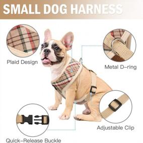 img 3 attached to Comfortable And Breathable Mesh Dog Harness - No Pull And Padded Vest For Your Pet'S Ultimate Comfort