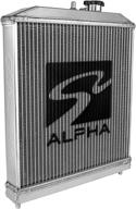 🔥 enhanced alpha series radiator by skunk2 racing for honda civic logo