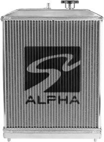 img 3 attached to 🔥 Enhanced Alpha Series Radiator by Skunk2 Racing for Honda Civic