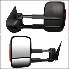 img 3 attached to DNA MOTORING TWM 003 T666 BK AM Mirrors Passenger