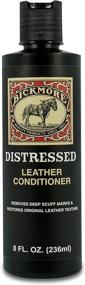 img 4 attached to 🧴 Distressed Leather Conditioner by Bickmore - 8 oz Lotion for Cleaning and Restoring Jackets, Shoes, Boots, Bags, and More