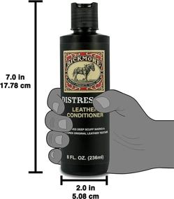 img 2 attached to 🧴 Distressed Leather Conditioner by Bickmore - 8 oz Lotion for Cleaning and Restoring Jackets, Shoes, Boots, Bags, and More