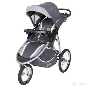 img 4 attached to 🏃 NexGen Chaser Jogger Stroller in Hush Grey