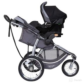 img 3 attached to 🏃 NexGen Chaser Jogger Stroller in Hush Grey