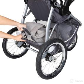 img 1 attached to 🏃 NexGen Chaser Jogger Stroller in Hush Grey