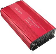 3000w power inverter for car, rv, truck, and boat with 2 ac outlets - includes battery cables logo