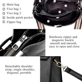 img 1 attached to Crossbody Fashion Lightweight Handbags Shoulder Women's Handbags & Wallets - Shoulder Bags