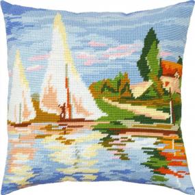 img 2 attached to Европейский гобелен Regatta Argenteuil Needlepoint