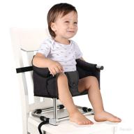 portable feeding adjustable lightweight highchair logo