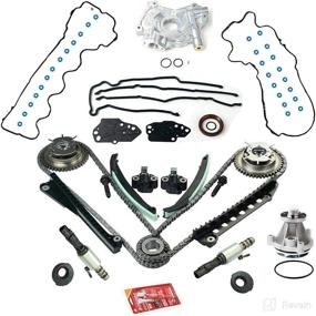 img 4 attached to 🔧 Triton Timing Chain Kit Oil + Water Pump Phasers VVT Valves Compatible with 5.4L 2004-2009 Ford F150 5.4L 2005-2010 Lincoln Navigator 5.4L | Replace OEM Part 5L3Z-6268-A