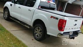 img 6 attached to MaxMate 4" Nerf Bars Compatible With 2019-2023 Ford Ranger Supercrew Cab WB2F42067 Side Step Rails Running Boards
