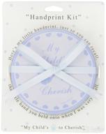 👶 blue baby handprint kit keepsake by child to cherish logo