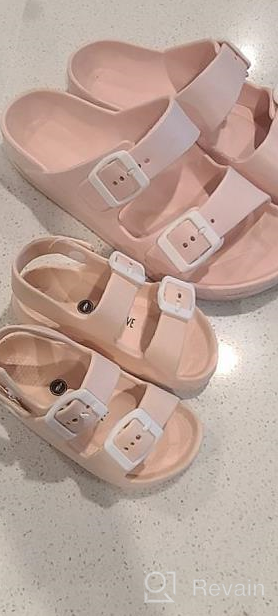 img 1 attached to 👟 Lucky Love Sandals: Stylish Toddler Water Shoes and Sandals for Boys review by Leonard Babers