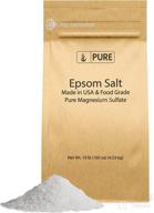 pure organic ingredients magnesium all natural personal care ~ bath & bathing accessories логотип