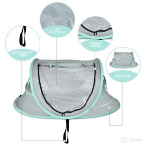 img 3 attached to Overcrest Portable Mosquito Sunshade: Lightweight Kids' Home Store for Ultimate Protection