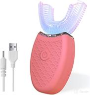 🦷 u shaped electric toothbrush with whitening function (pink) logo