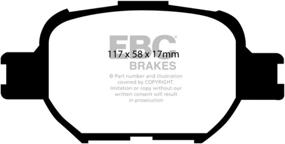 img 1 attached to EBC Brakes DP41325R Yellowstuff Street