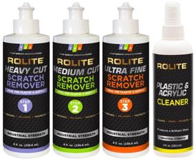 img 4 attached to Rolites Scratch Removal Plastic Acrylic Cleaning Supplies