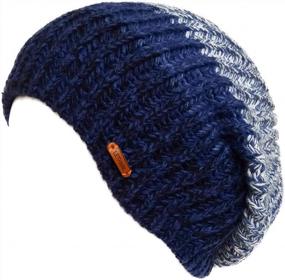 img 3 attached to Winter Style Upgrade: LETHMIK Skull Beanie - A Perfect Mix Of Knitting And Slouchiness!