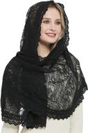 🧣 catholic chapel women's accessories: infinity scarf mantilla at special occasion accessories logo