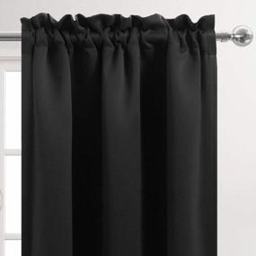 img 2 attached to Upgrade Your Kitchen With DWCN'S Blackout Tier Valance Curtain Panel Set