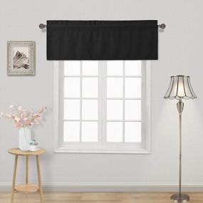 img 3 attached to Upgrade Your Kitchen With DWCN'S Blackout Tier Valance Curtain Panel Set