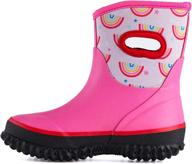 👞 pennysue neoprene outdoor boots for toddler girls and boys' shoes логотип