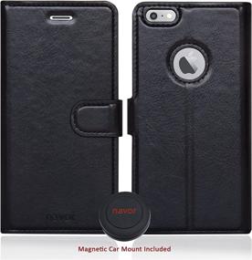 img 3 attached to Navor Detachable Magnetic Wallet Case &Amp Car Electronics & Accessories