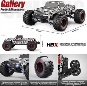img 1 attached to Experience Extreme Speed And Performance With HAIBOXING 1/12 Scale Brushless RC Cars 903A: The Ultimate Off-Road RC Monster Truck For Adults And Boys