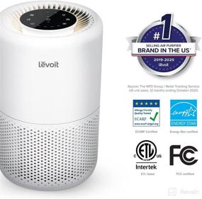 img 3 attached to 🌬️ LEVOIT Core 200S Air Purifier: WiFi Alexa Control, True HEPA Filter for Allergies, Pets, Smoke, Dust - Quiet and Ozone Free - Large Room Cleaner, White