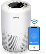 🌬️ levoit core 200s air purifier: wifi alexa control, true hepa filter for allergies, pets, smoke, dust - quiet and ozone free - large room cleaner, white logo