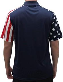 img 1 attached to TheFlagshirt Patriotic Performance American Classic Men's Clothing via Shirts