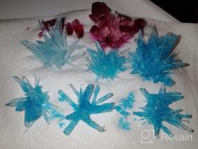 img 6 attached to Grow 3 Colored Crystals With Toysmith Science Kit - DIY STEM Lab Experiment Specimens For Kids Ages 10+