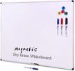 efficient organization at your fingertips with xboard magnetic whiteboard set: 48 x 36 dry erase board with accessories! logo