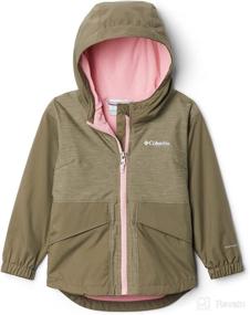 img 1 attached to 🌧️ Columbia Girls' Rainy Trails Fleece Lined Jacket: Durable Protection for All-Weather Adventures