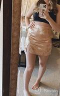 img 1 attached to Chic And Sophisticated: LYANER Women'S Jacquard Zipper Mini Skirt With Side Slit And High Waist review by Will Micheals
