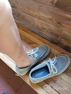 img 1 attached to Sperry Halyard Blue Men's Loafers & Slip-Ons Shoes – 2 Eye review by Madison Dickinson