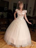 img 1 attached to 🏻 Stunning Lace up Ball Gown: Elegant Quinceanera Dress with Pleated Straps for Women review by Tammy Strinden