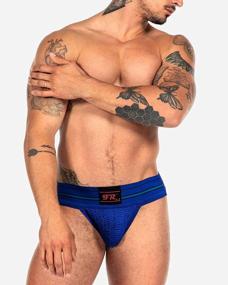 img 2 attached to Sexily Supportive: MIZOK Men'S Athletic Jockstrap Underwear In G-Strings And Thongs