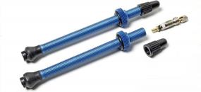 img 2 attached to Pair Of Super-Light Alloy Tubeless Valve Stems - Available In Multiple Colors And Sizes