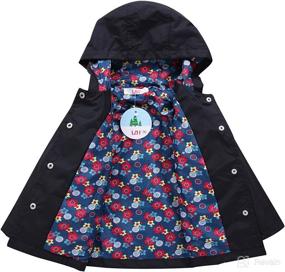 img 2 attached to LZH Waterproof Outwear Raincoat Hoodies Apparel & Accessories Baby Boys : Clothing