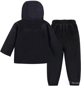 img 3 attached to LZH Waterproof Outwear Raincoat Hoodies Apparel & Accessories Baby Boys : Clothing