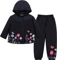 lzh waterproof outwear raincoat hoodies apparel & accessories baby boys : clothing logo