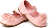 👸 alpheligance: beautiful flat princess toddler girls' shoes perfect for school uniforms! логотип