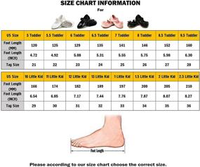 img 3 attached to 👸 ALPHELIGANCE: Beautiful Flat Princess Toddler Girls' Shoes Perfect for School Uniforms!