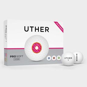 img 4 attached to Uther PRO Soft Icon Golf Balls: Pro Distance, High Trajectory + Spin & Extra Soft Feel (Pack Of 12)