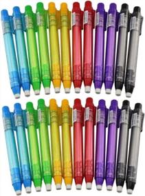img 3 attached to 24-Pack Of Ipienlee Pen-Style Mechanical Erasers - Ideal For Artists And Students For Fun And Portable Erasing