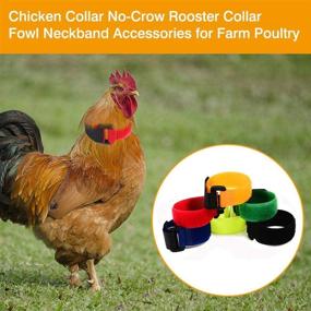 img 3 attached to No More Cock-a-doodle-doo: Upgrade Anti Crow Rooster Collar for Noise-free Roosters