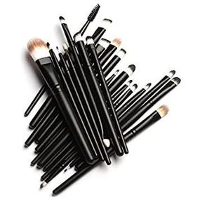 img 3 attached to Enhance Your Beauty Routine With UNIMEIX 20-Piece Pro Makeup Brush Set In Black